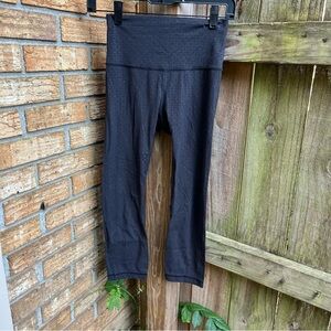 Lululemon Athletica Black Align Leggings w/ Print